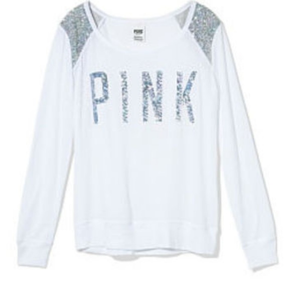PINK Victoria's Secret Tops - Brand New Pink Long Sleeved Top